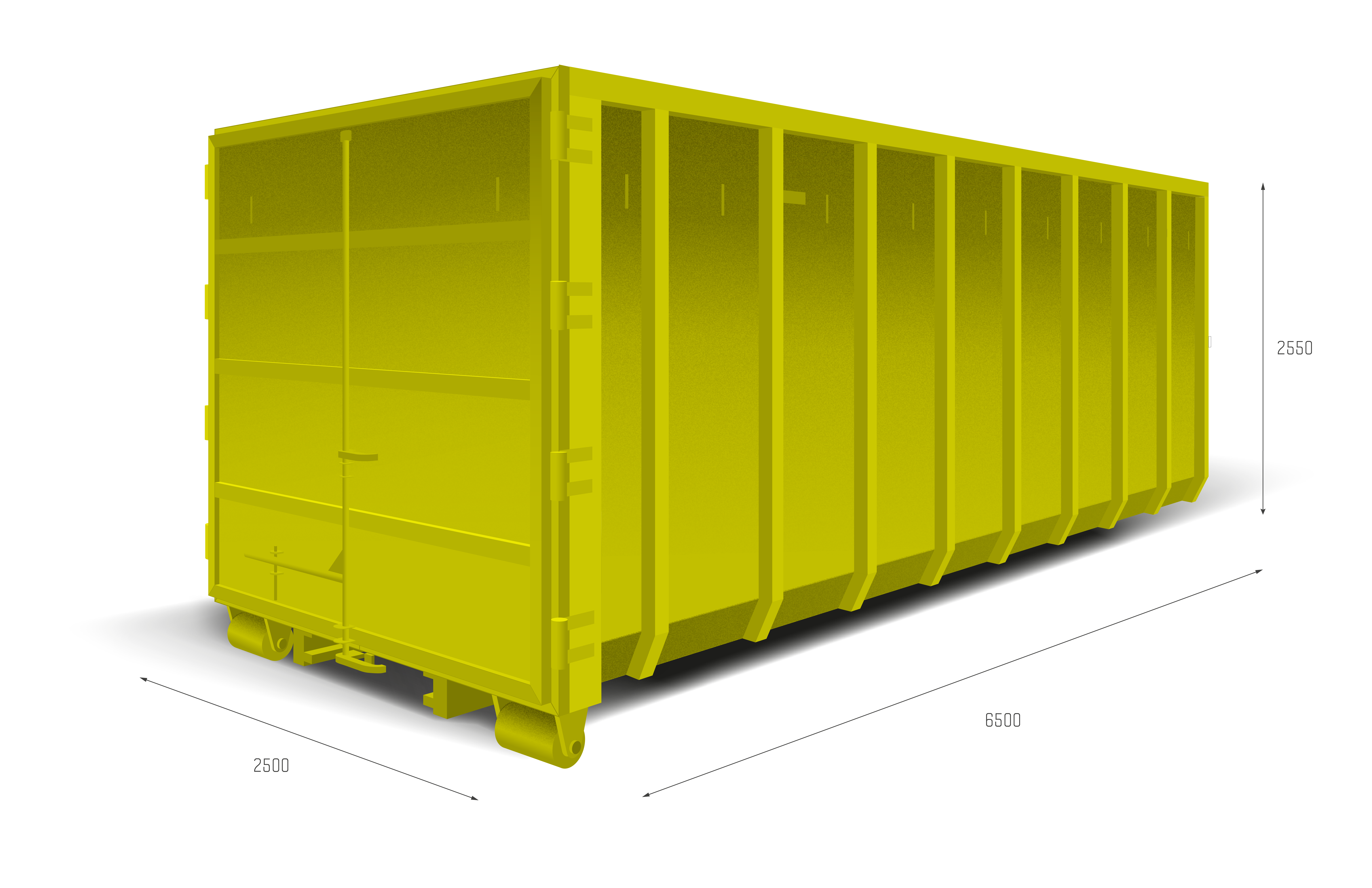 33 m³ Absetzcontainer offen