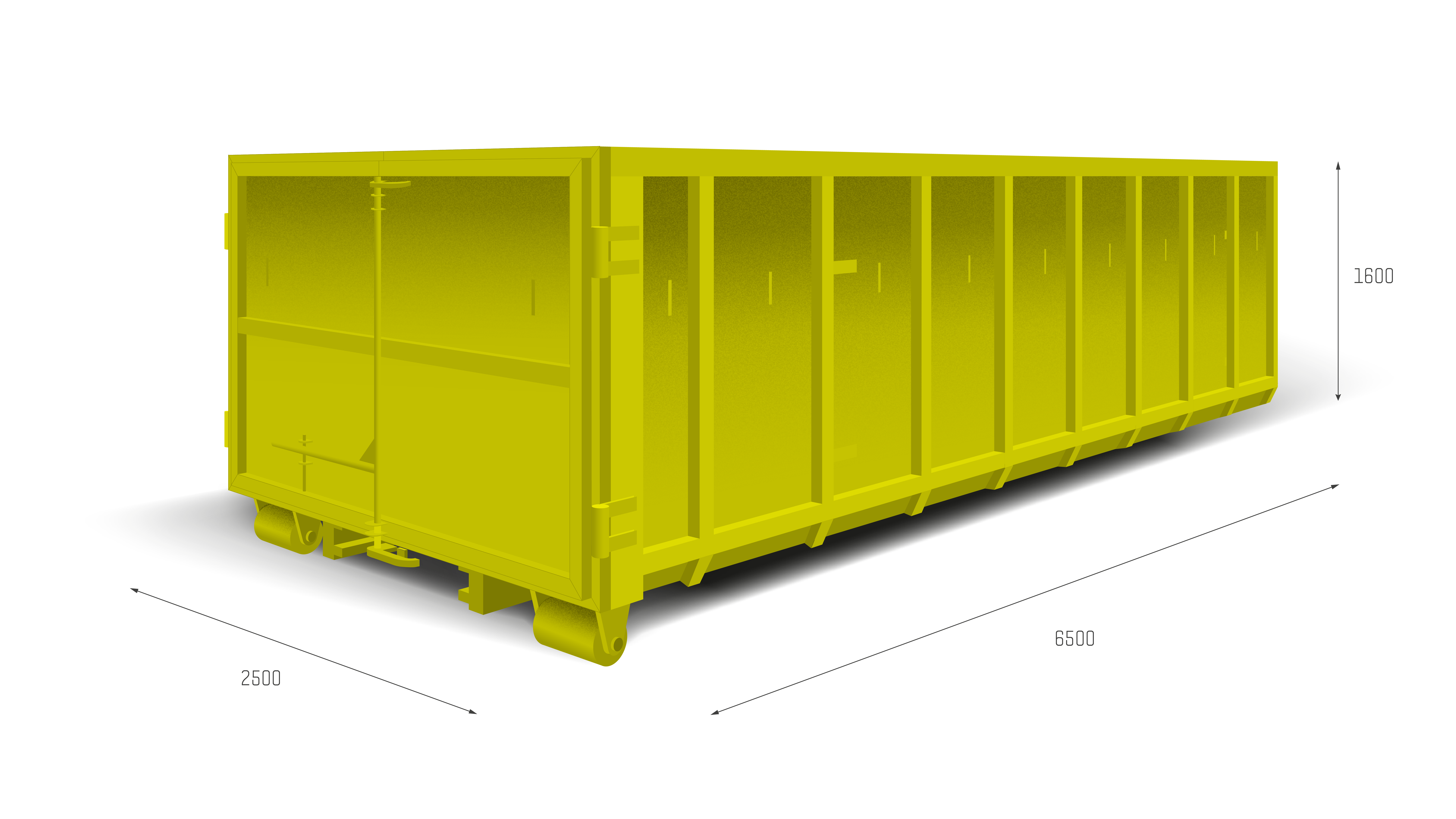 21 m³ Absetzcontainer offen